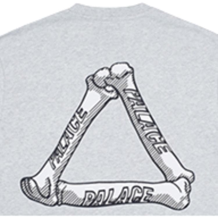 Футболка PALACE Bones T-Shirt Grey Marl - изображение 4