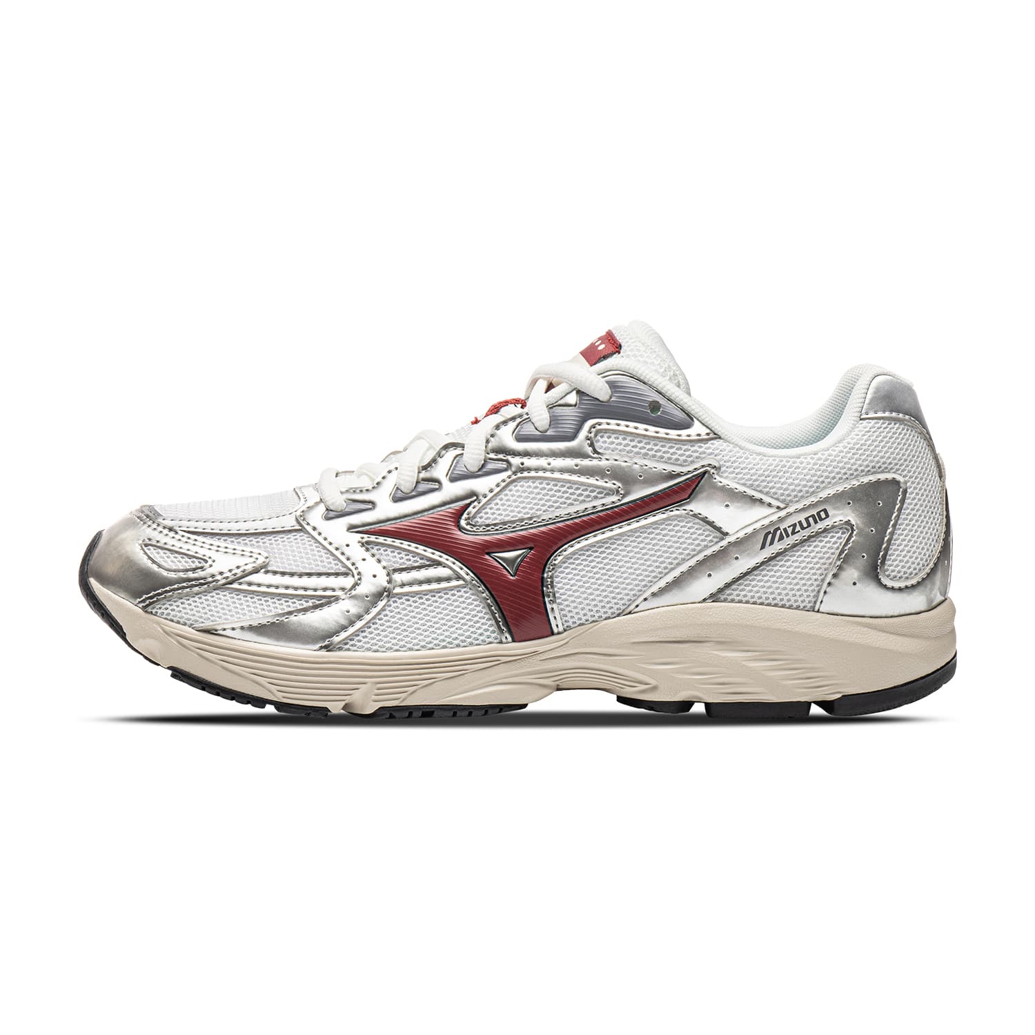 Кроссовки для бега Mizuno SPARK CN 3 Износостойкий Лоу-топы Повседневные кроссовки для бега Унисекс Фарфоровый белый - изображение 1