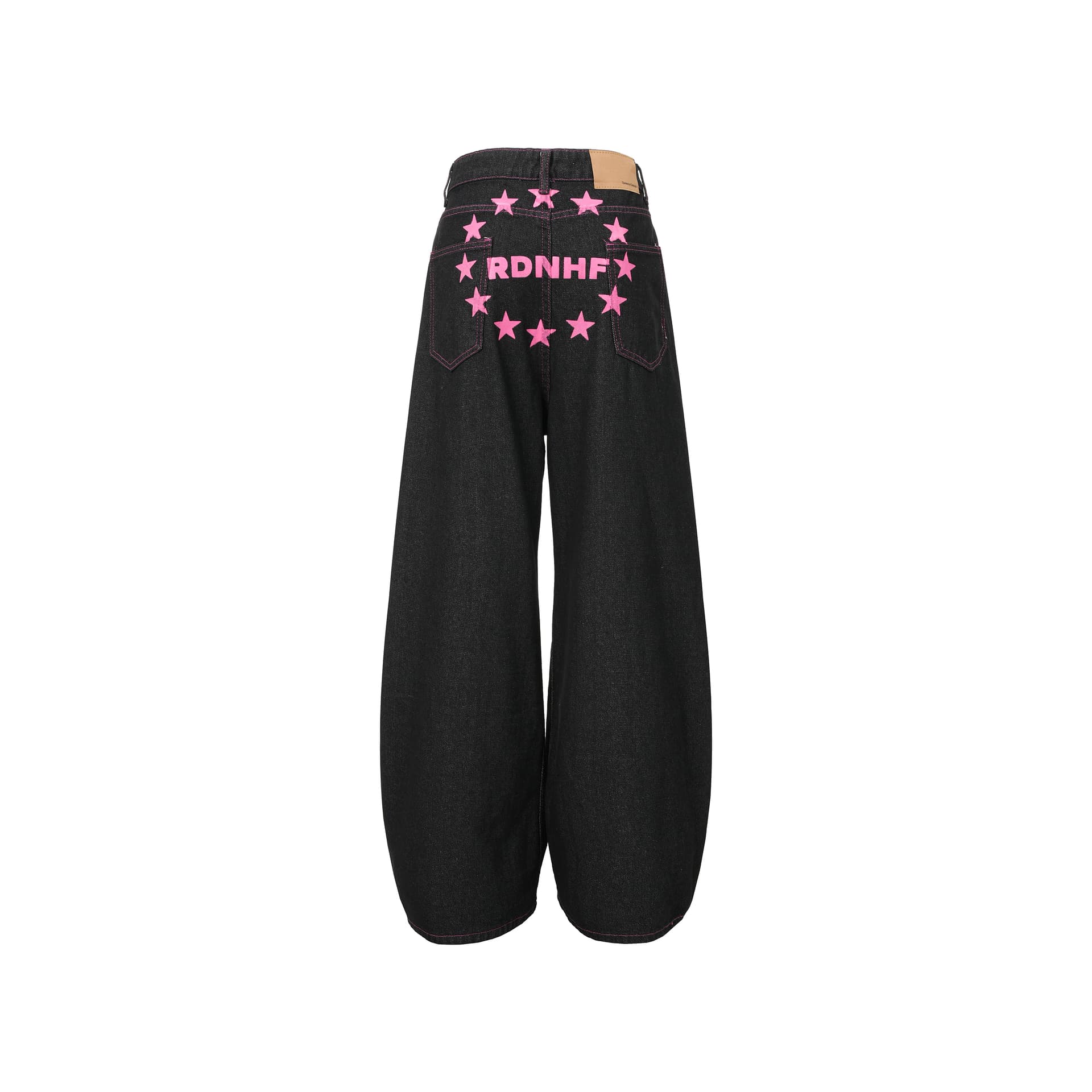 Штаны BOBBY ABLEY Мужские черные джинсы - изображение 2