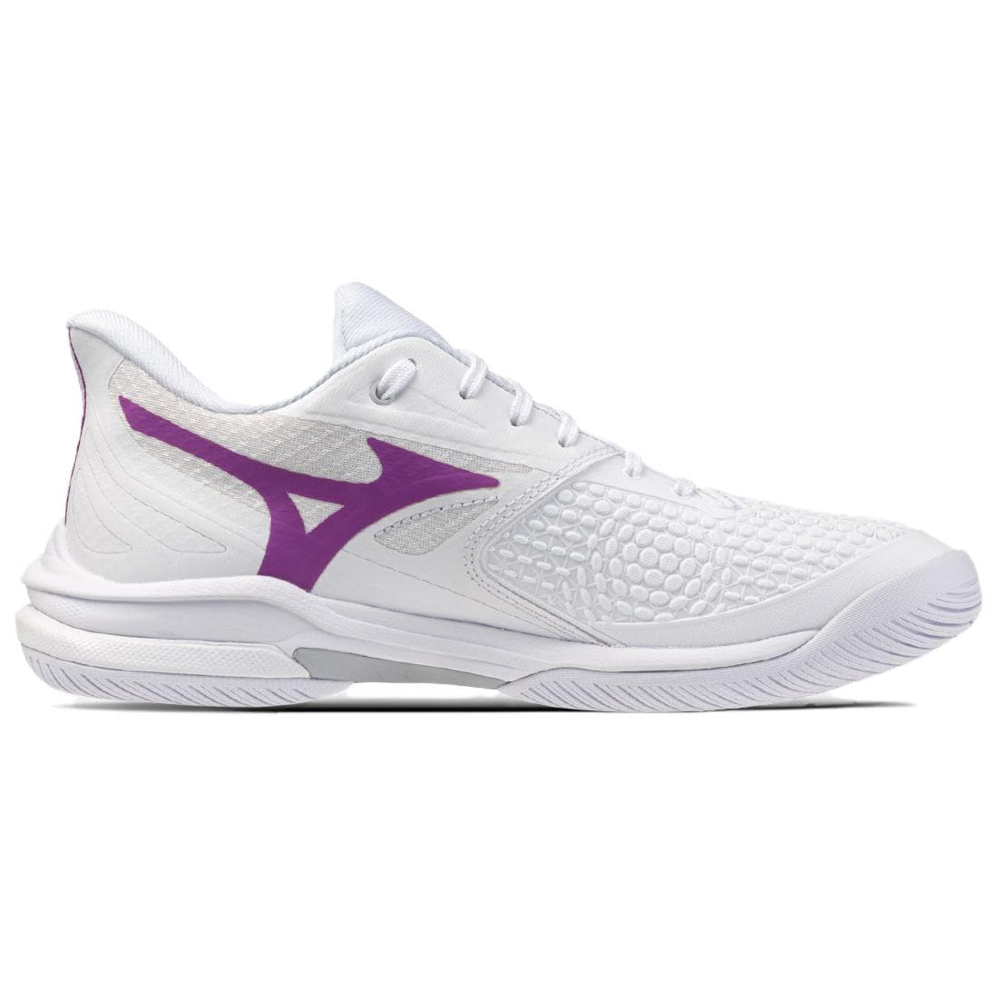 Кроссовки для тенниса Mizuno Wave Exceed Tour 7 Теннисные кроссовки Низкий топ Белый 61GA267102 Женские - изображение 3