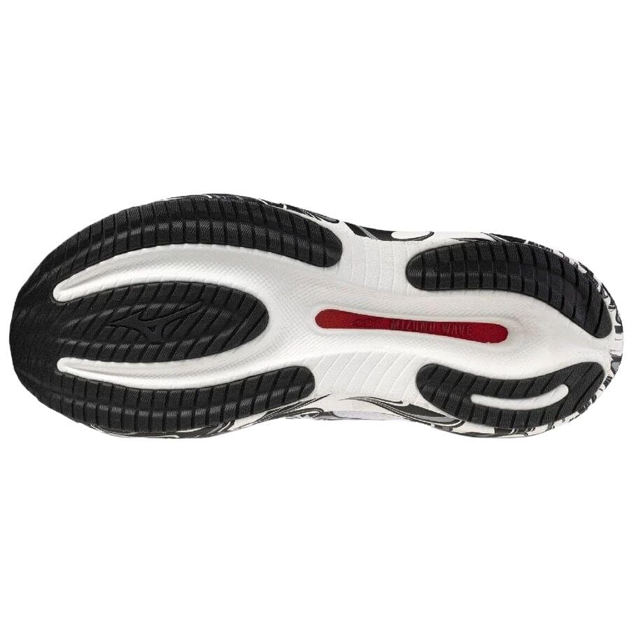 Кроссовки для бега Кроссовки для бега Mizuno Wave Rider 30 белые унисекс - изображение 4