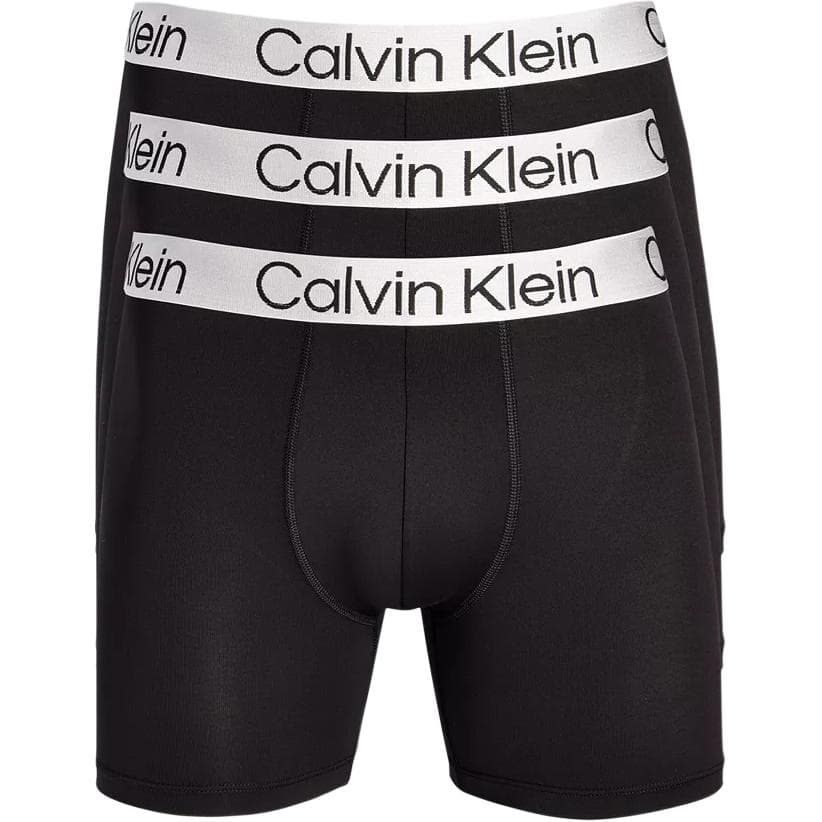 Трусы calvin klein 3 шт (черный) Мужской Боксеры - изображение 1