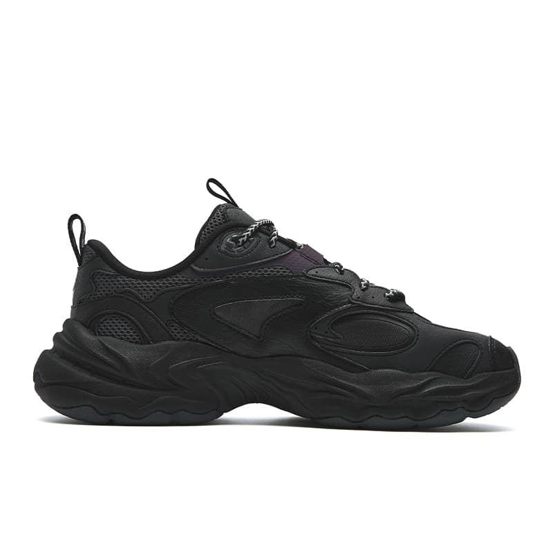 Кроссовки FILA PIGNA массивные кроссовки Low Top Черный Shadow Черный Серый Мужской - изображение 2