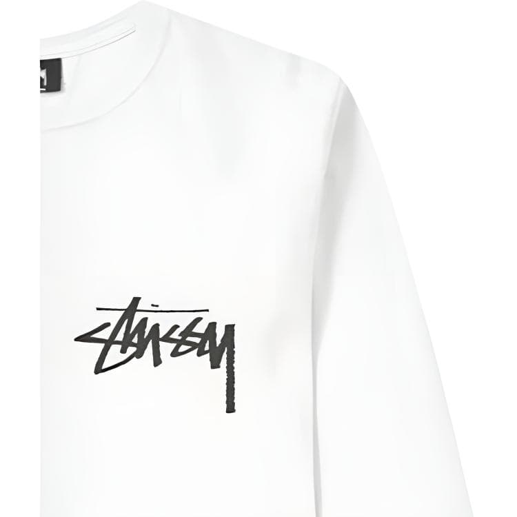 Футболка Stussy T-Shirt Мужская Кремово-Белая - изображение 3