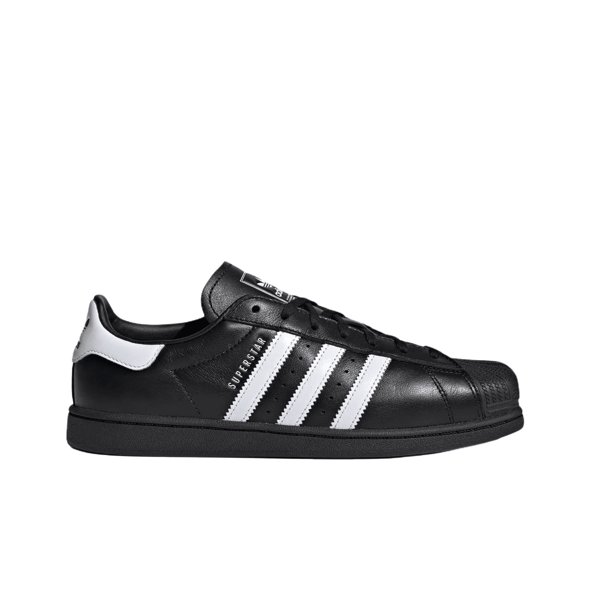Кроссовки Adidas Originals Superstar Кеды для скейтбординга Low Топ Черный Белый Женские - изображение 2