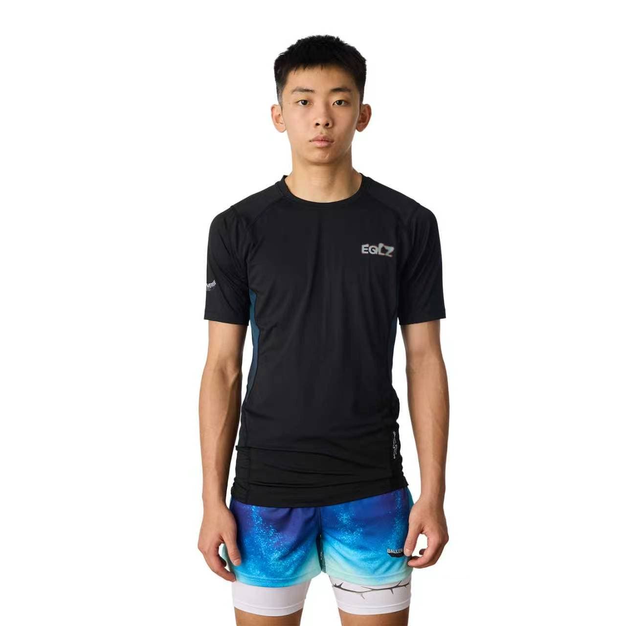 Футболка EQLZ EQUALIZER Combat Black Unisex T-Shirt - изображение 1