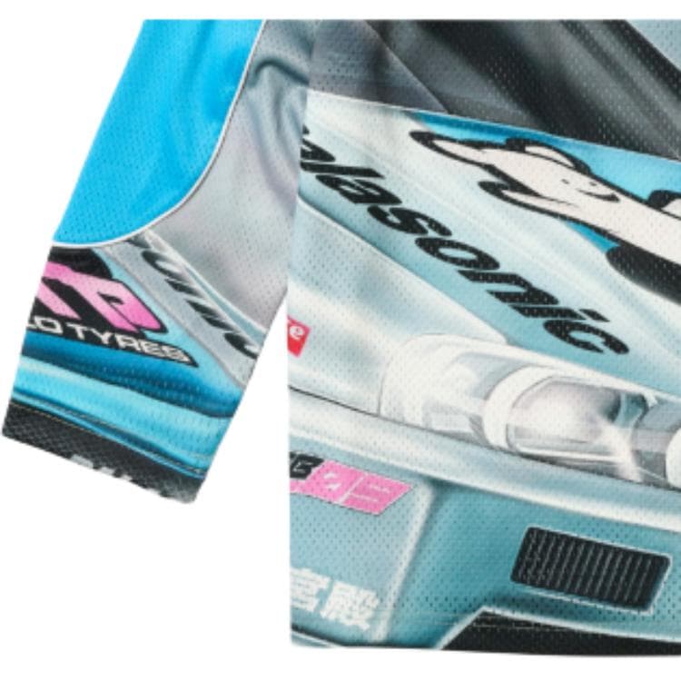 PALACE SS25 Drop9 RACEY Джерси Гоночный костюм Унисекс - изображение 4