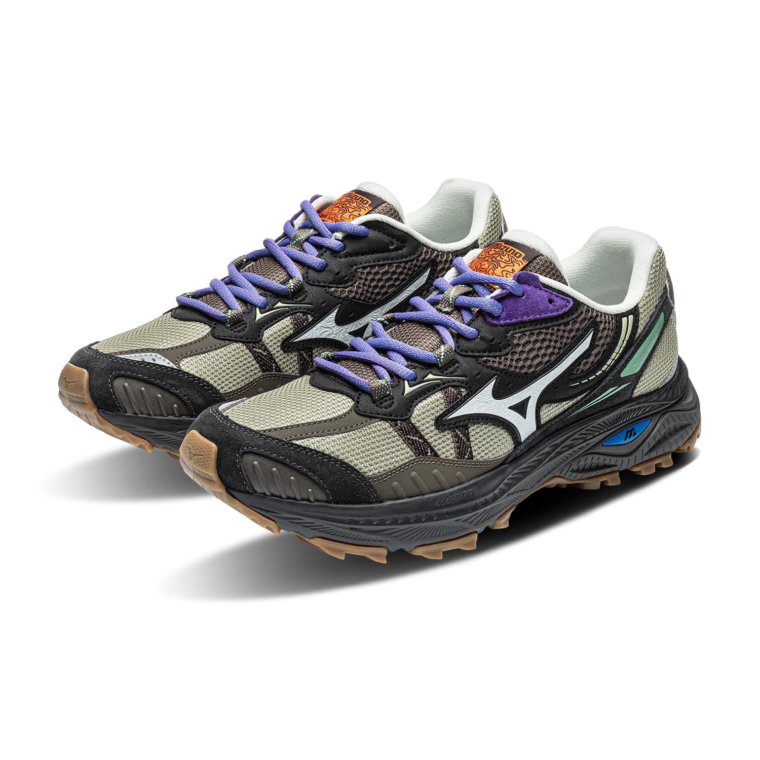 Кроссовки для бега Mizuno Racer ADV Лоу-топы Беговые кроссовки Унисекс Дикий Коричневый Фиолетовый - изображение 4