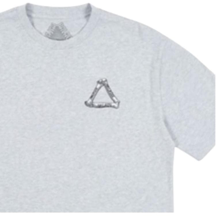 Футболка PALACE Bones T-Shirt Grey Marl - изображение 5
