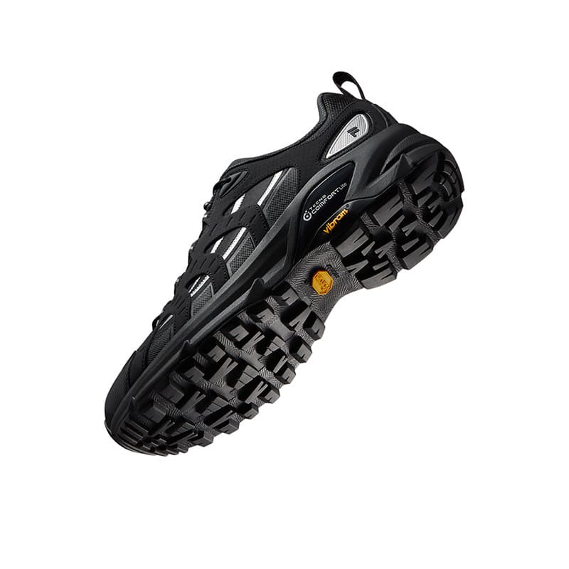 Кроссовки FILA FUSION COMO X 2,0 Уличная обувь Низкий топ Galloping Черный Космический серебристый Мужской - изображение 6