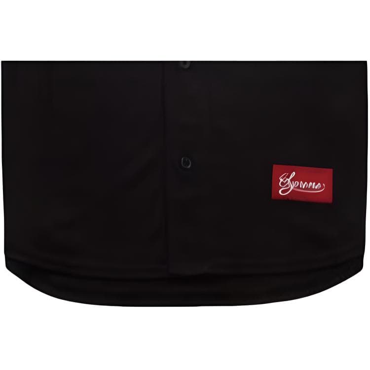 Бомбер Supreme SS19 Red Rum Baseball Jersey Black - изображение 4
