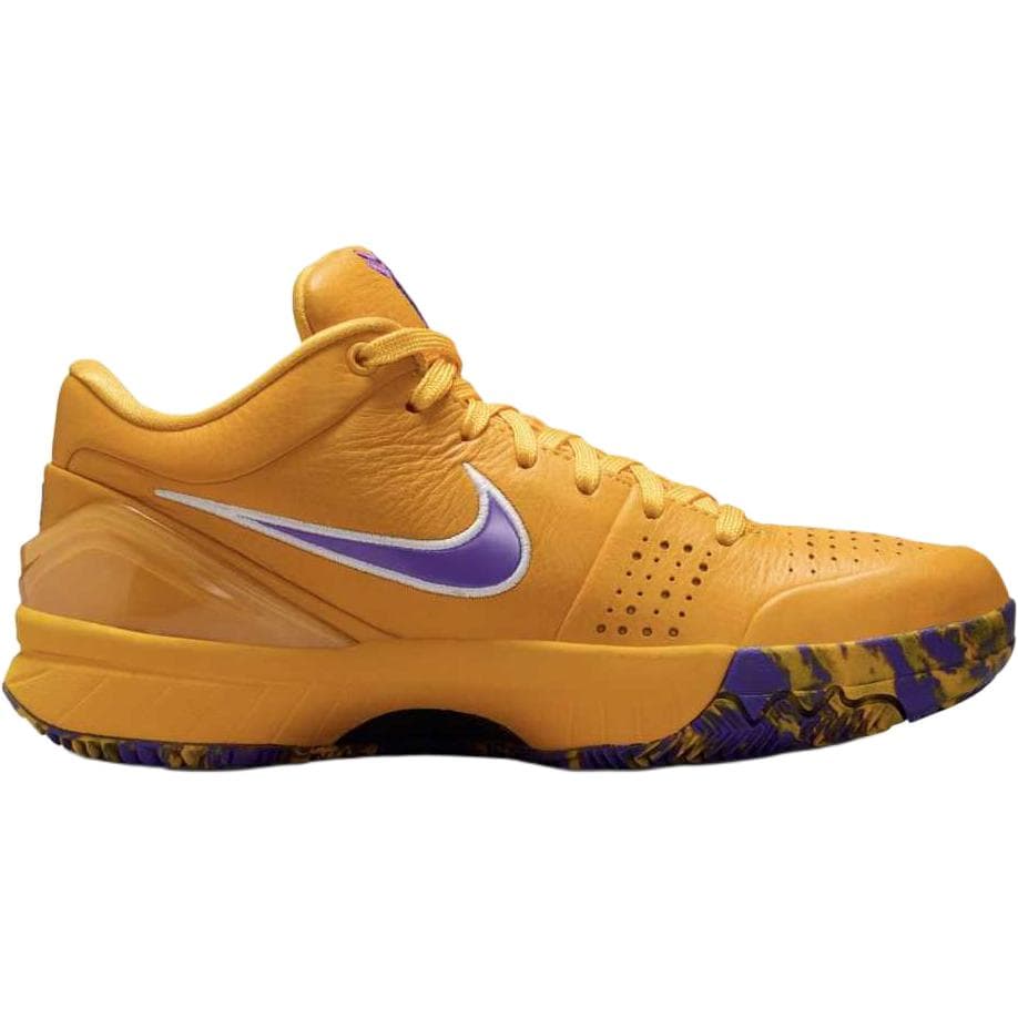 Кроссовки для баскетбола Nike Zoom Kobe 4 Баскетбольные кроссовки Желто-фиолетовый Детский - изображение 2