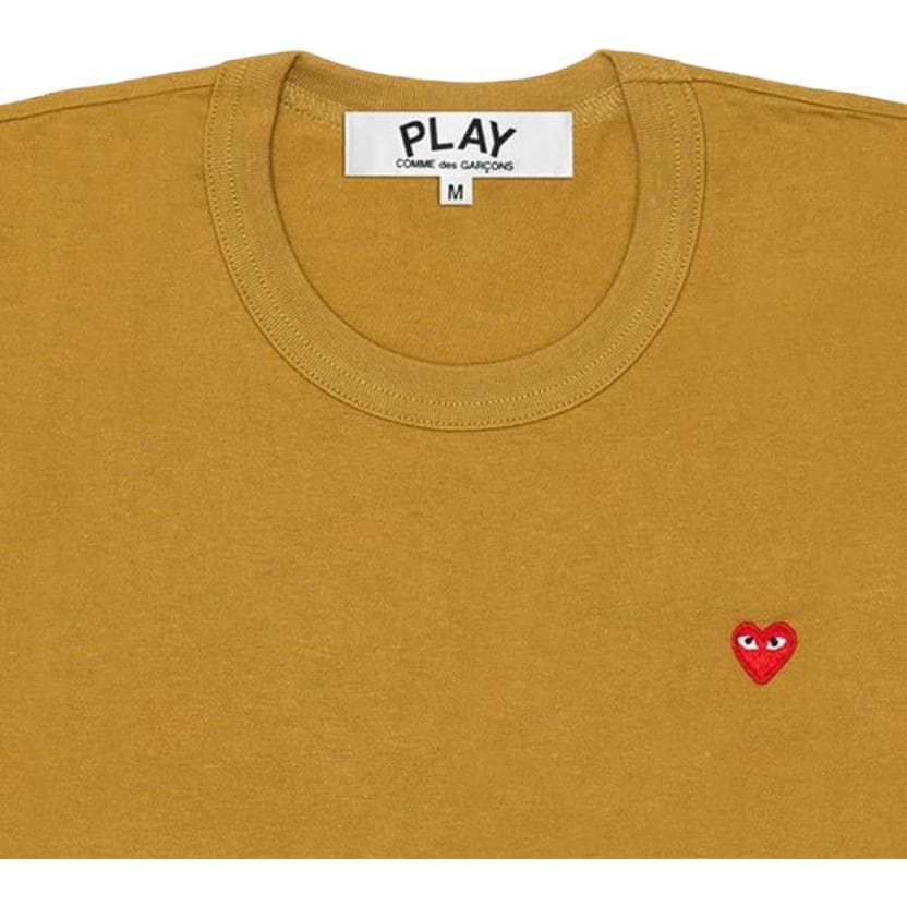 Футболка CDG Play SS22 Small Heart T-Shirt LogoT - изображение 4