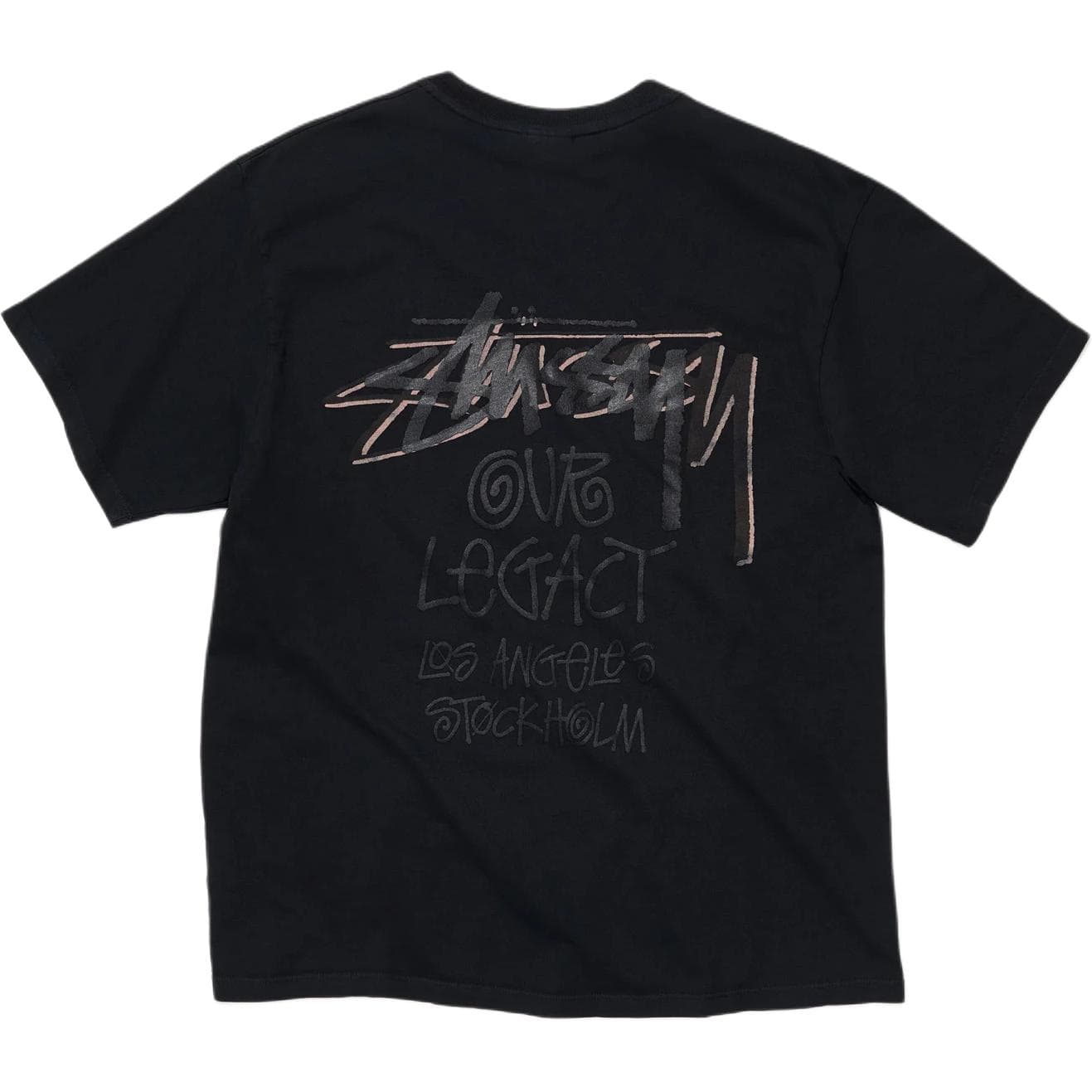 Футболка Stussy OUR LEGACY Черный Унисекс T-рубашки - изображение 1