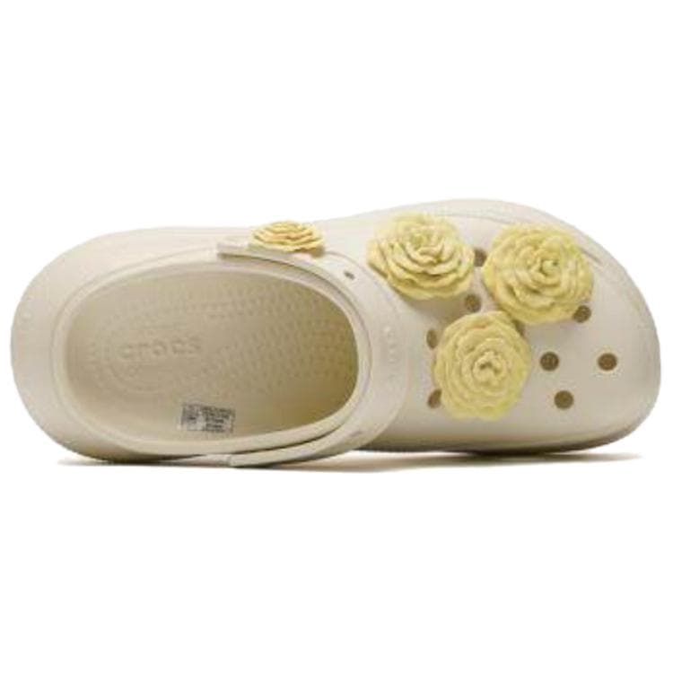 Сабо Crocs Sabo Rubber Ecru Yellow Women's - изображение 4