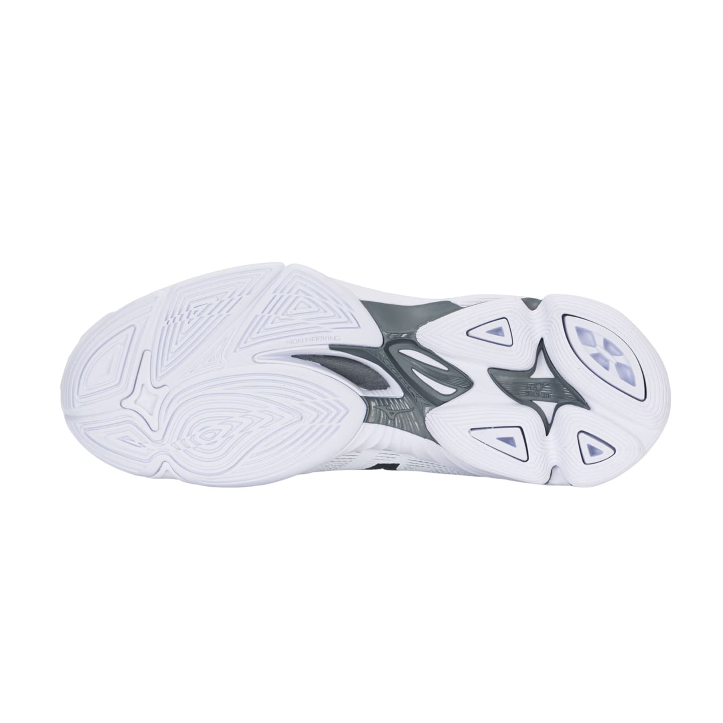 Кроссовки Кроссовки для волейбола Mizuno Wave Lightning Low Top Titanium Gray Unisex - изображение 5