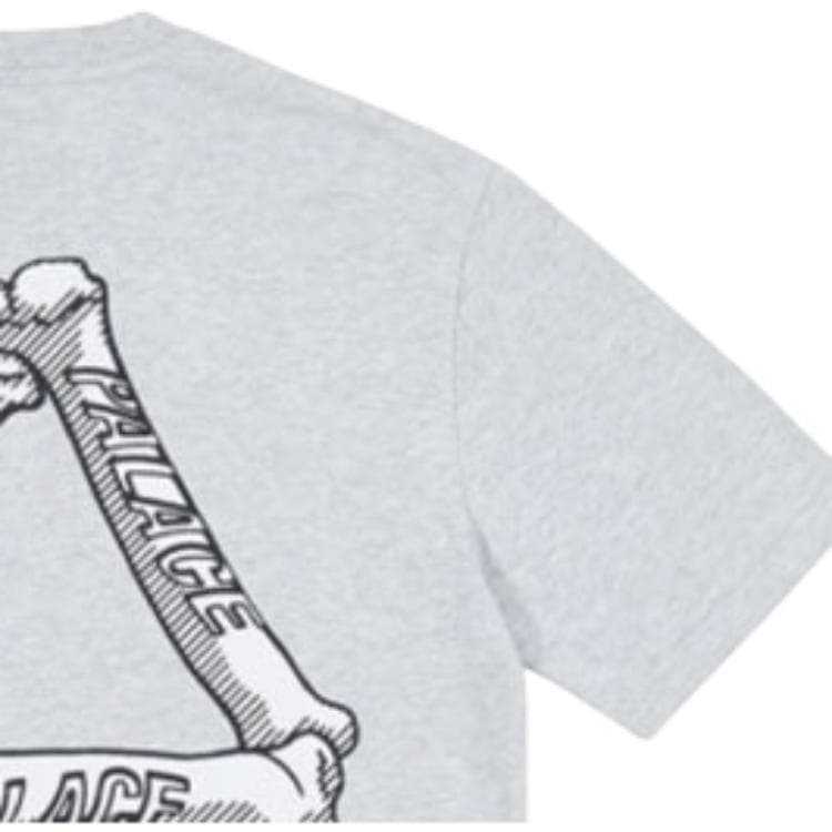 Футболка PALACE Bones T-Shirt Grey Marl - изображение 3