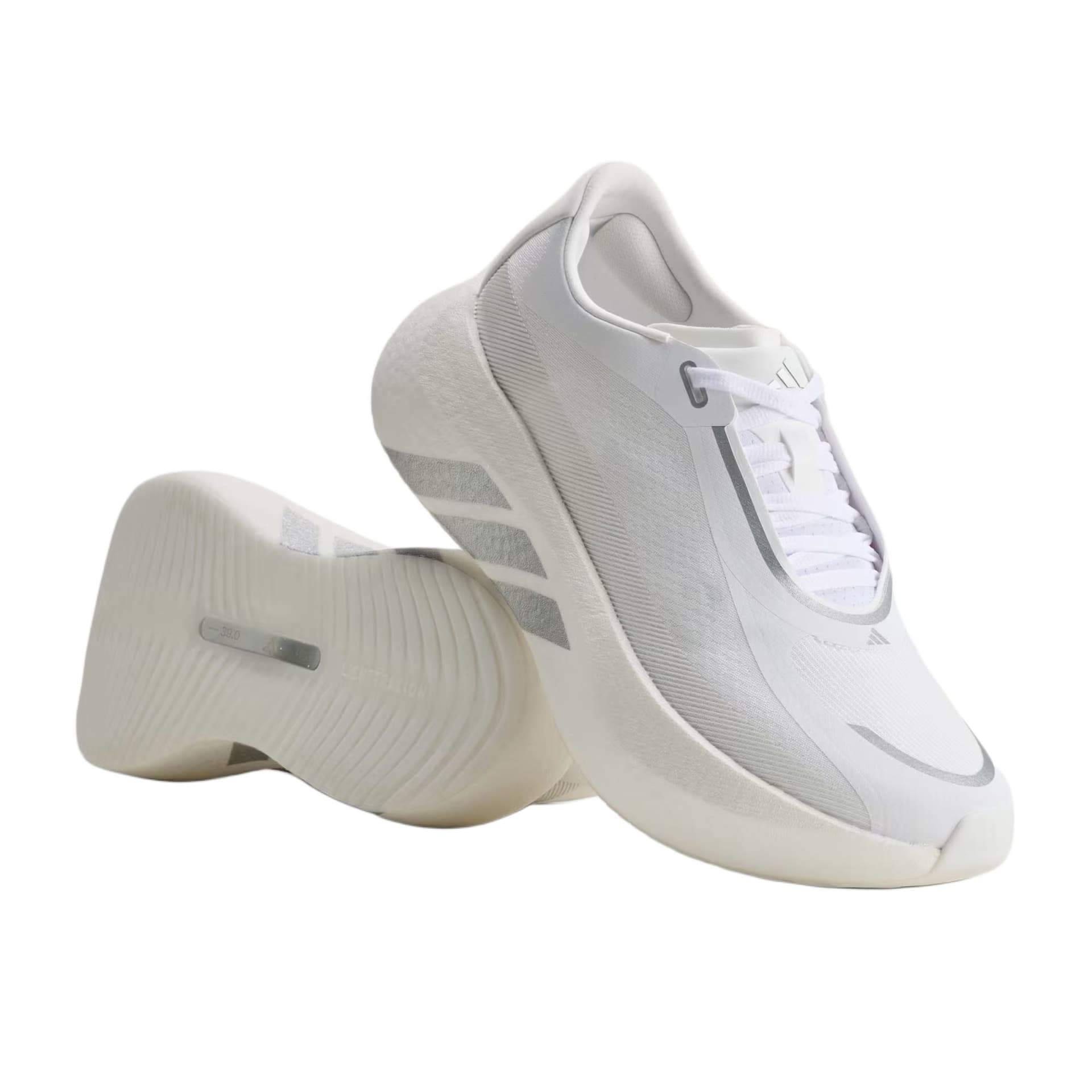 Кроссовки для бега Adidas Hyperboost Edge Беговые кроссовки Cloud White Женские - изображение 4