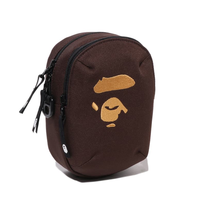 Сумка через плечо A BATHING APE Сумка через плечо Кофейного цвета Унисекс - изображение 3
