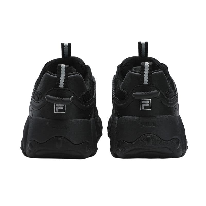 Кроссовки FILA FLUID 6 Кошачья лапа Обувь Текстиль Синтетическая кожа Низкий верх Повседневная обувь Женская Черная - изображение 4