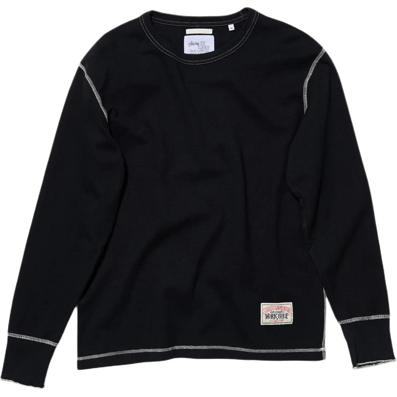 Футболка Stussy OUR LEGACY Кремы Оливково-зеленый Унисекс T-рубашки - изображение 1