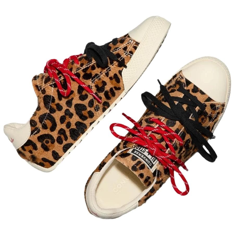 Кроссовки Converse CHUCK Повседневная обувь Низкий топ Бежевый Коричневый Белый Унисекс - изображение 4
