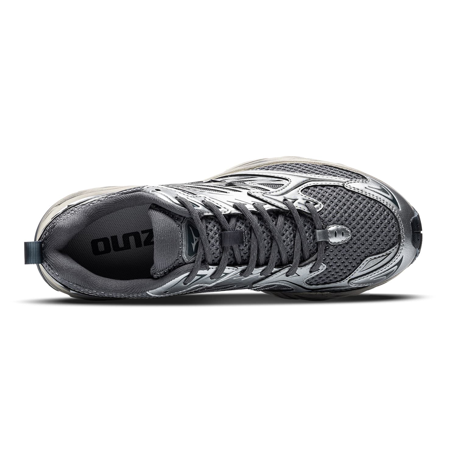 Кроссовки для бега Mizuno FIYI V2 Беговые кроссовки Low Топ Серебристо-серый Унисекс - изображение 3