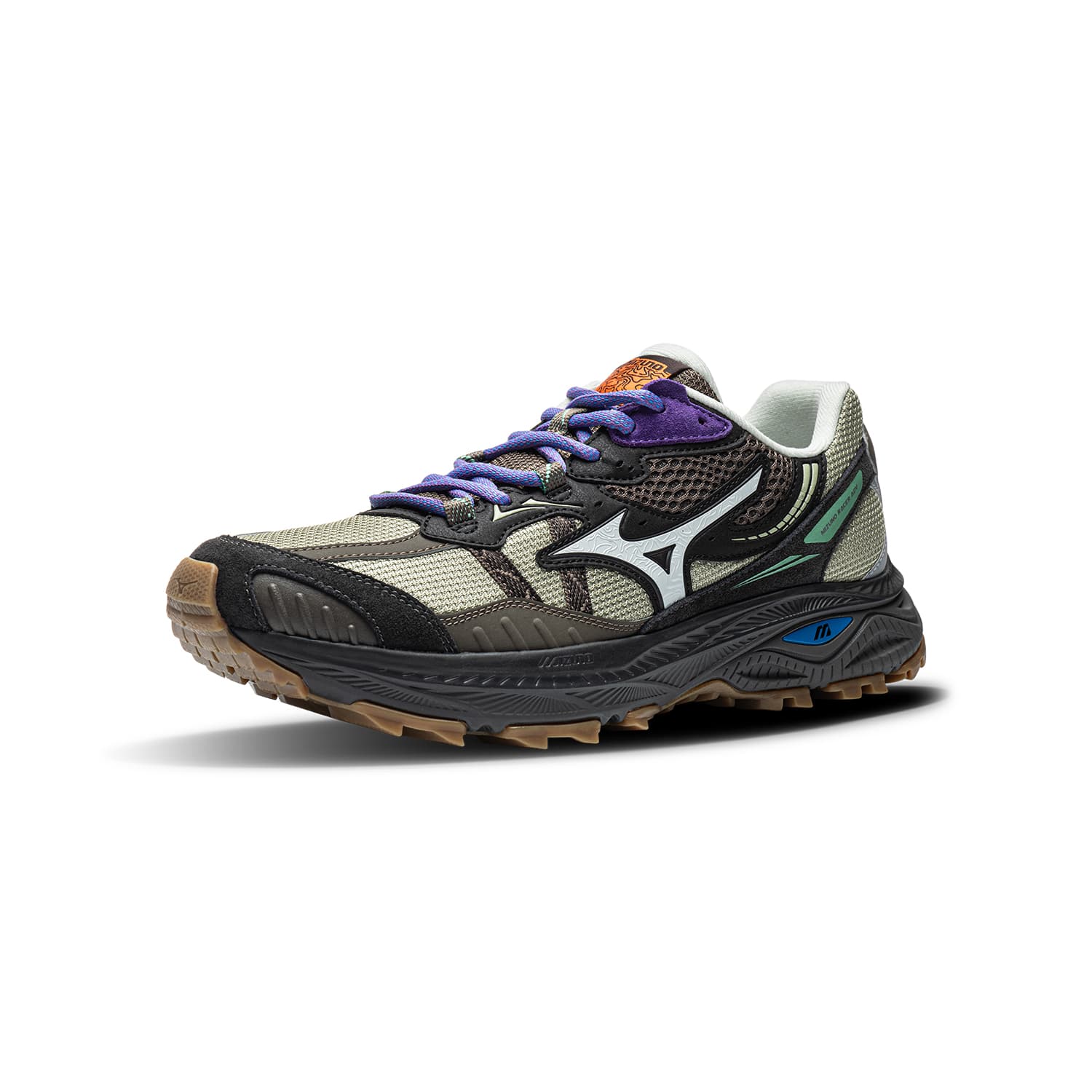 Кроссовки для бега Mizuno Racer ADV Лоу-топы Беговые кроссовки Унисекс Дикий Коричневый Фиолетовый - изображение 2