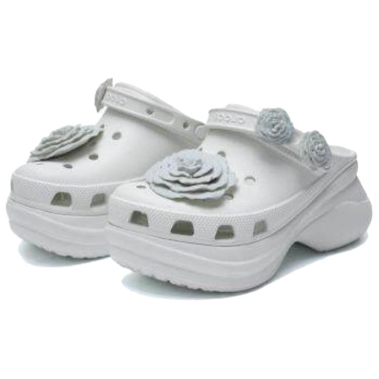 Сабо Crocs Sabo Rubber White Light Gray Women's - изображение 2