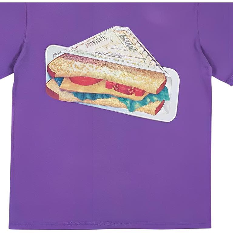 Футболка PALACE Plow Mans T-Shirt purple T - изображение 5