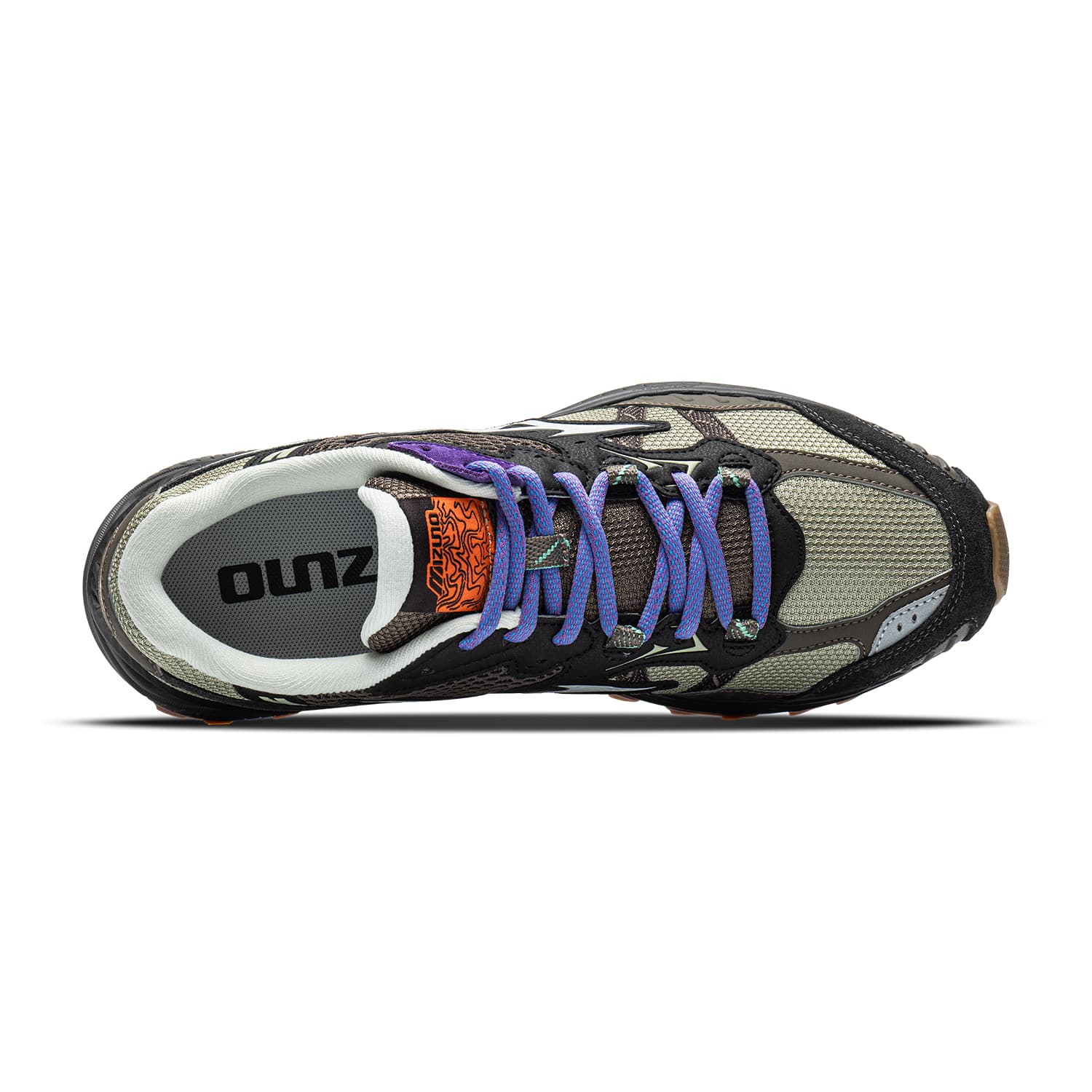 Кроссовки для бега Mizuno Racer ADV Лоу-топы Беговые кроссовки Унисекс Дикий Коричневый Фиолетовый - изображение 3
