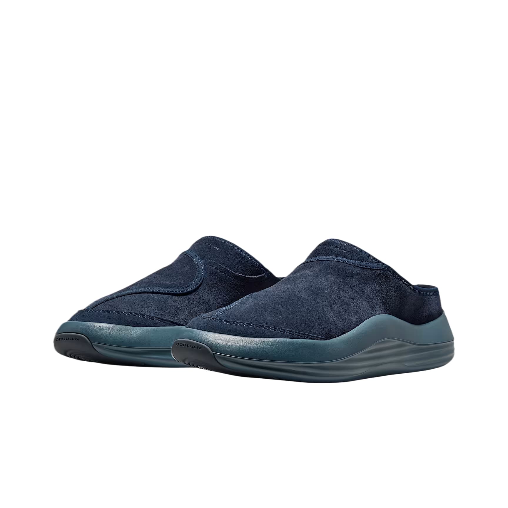 Сандалии Джордан Future Slippers Obsidian Black Black Blue Fox Flame Red Men's - изображение 2