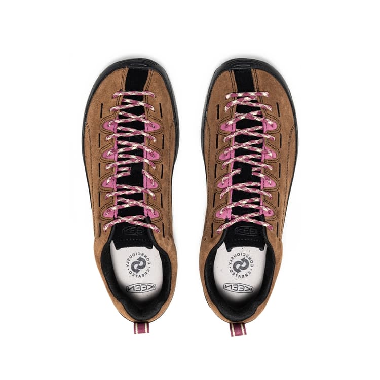 Кроссовки Keen Jasper Уличная обувь Низкий Топ Bison Коричневый Персиково-розовый Мужской - изображение 4