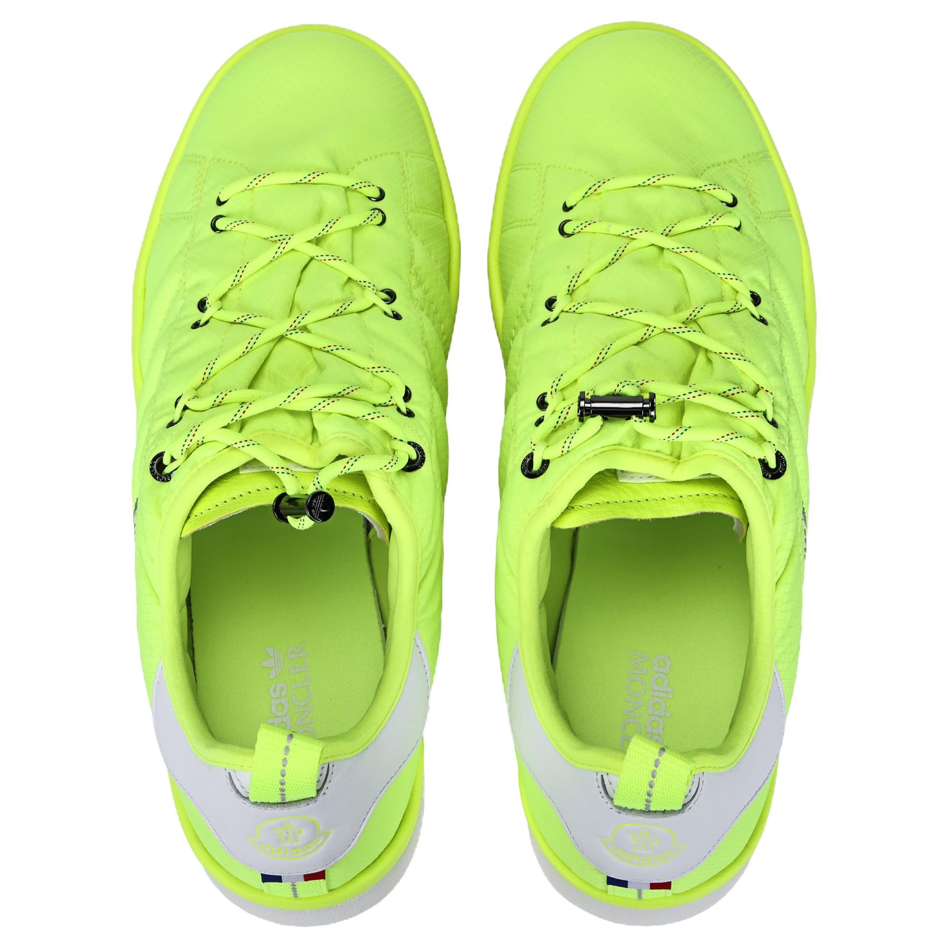 Кроссовки adidas x Moncler Low Sneakers Bright Yellow - изображение 3