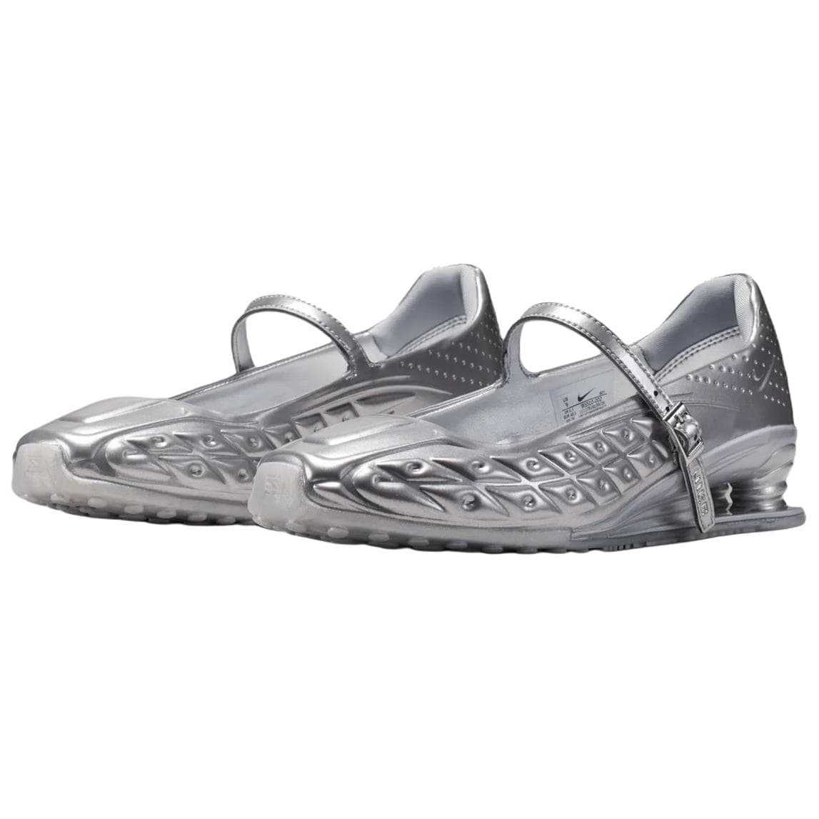NIKE SHOX Z Туфли Мэри Джейн Low Топ Серебряный Женские - изображение 3