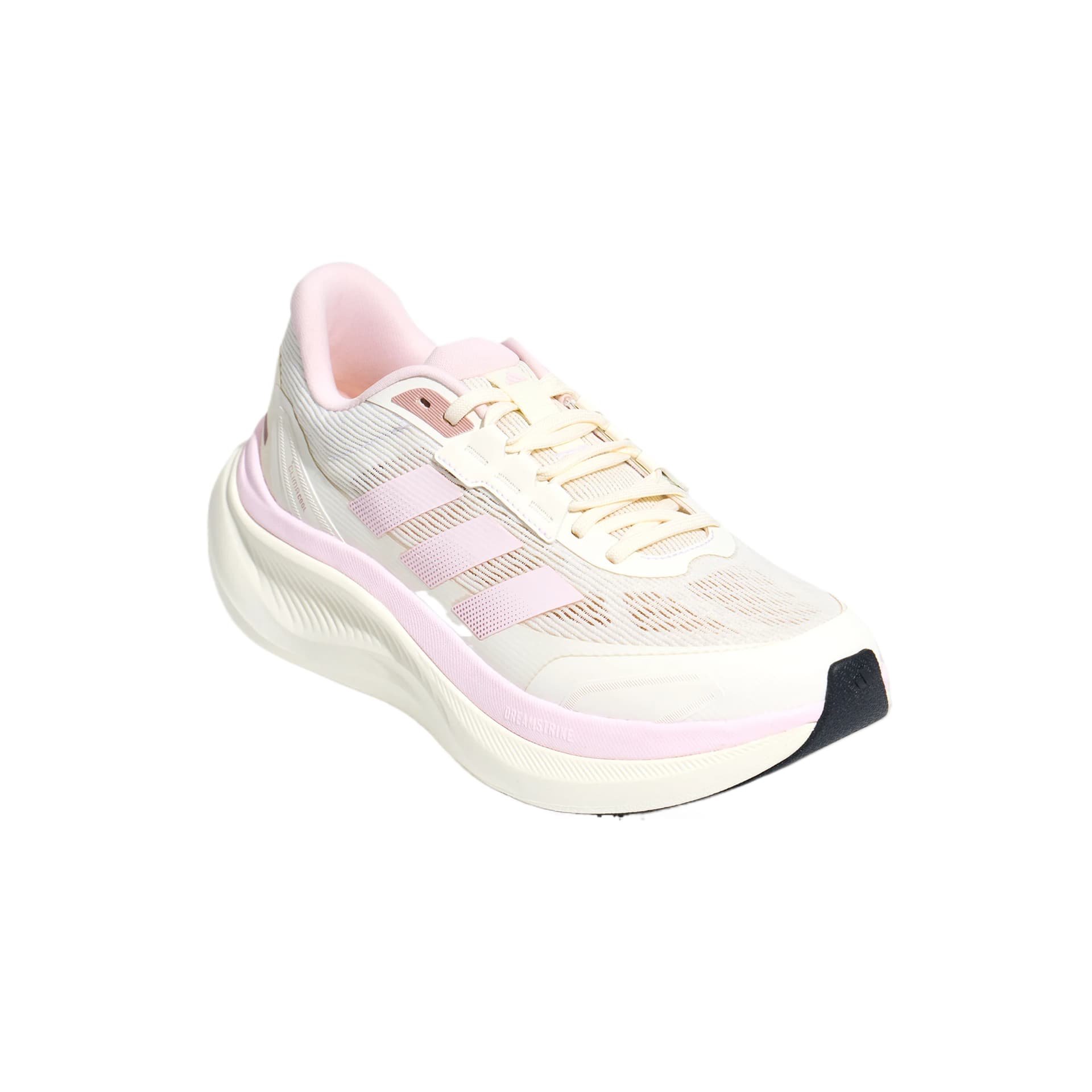 Кроссовки для бега Adidas DREAMCUSHION Беговые кроссовки Низкий Топ Розовый Ярко-белый Черный Женские - изображение 3