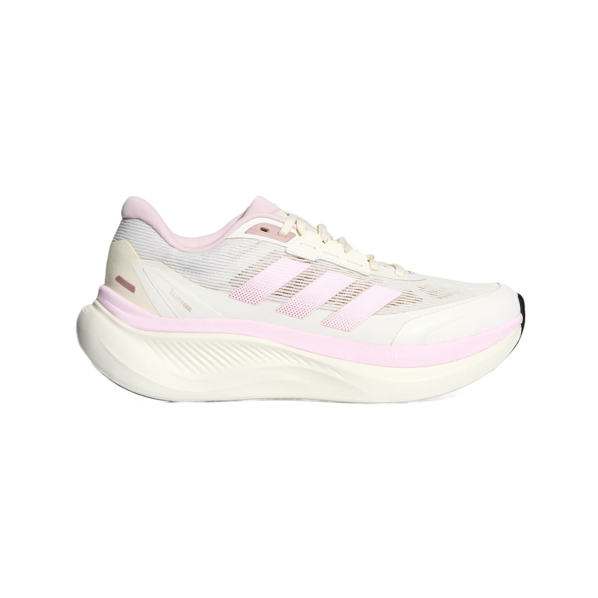 Кроссовки для бега Adidas DREAMCUSHION Беговые кроссовки Низкий Топ Розовый Ярко-белый Черный Женские - изображение 2
