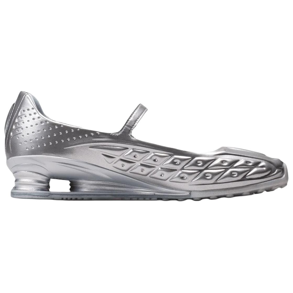 NIKE SHOX Z Туфли Мэри Джейн Low Топ Серебряный Женские - изображение 2