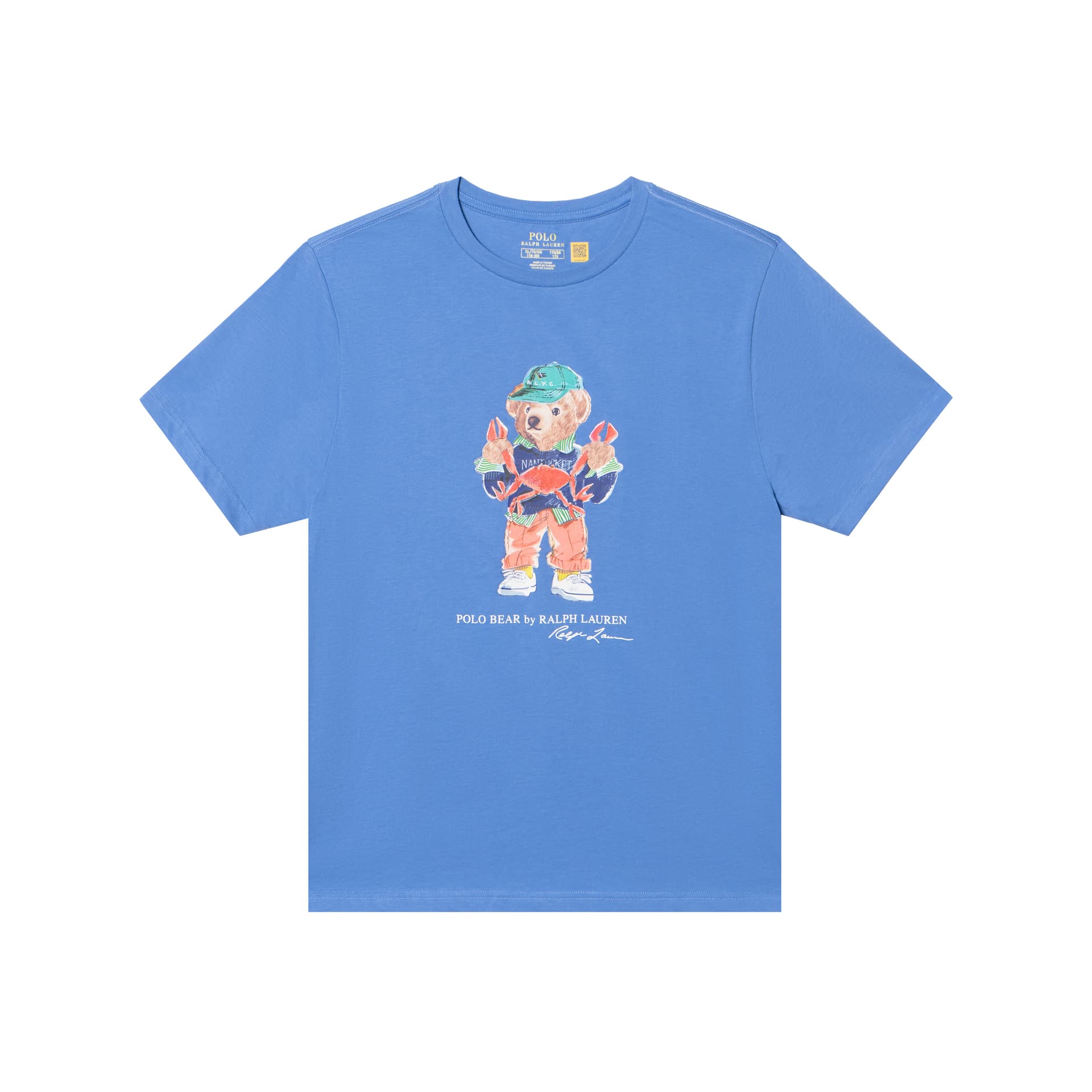 Футболка Polo Ralph Lauren T-рубашка синяя детская - изображение 1