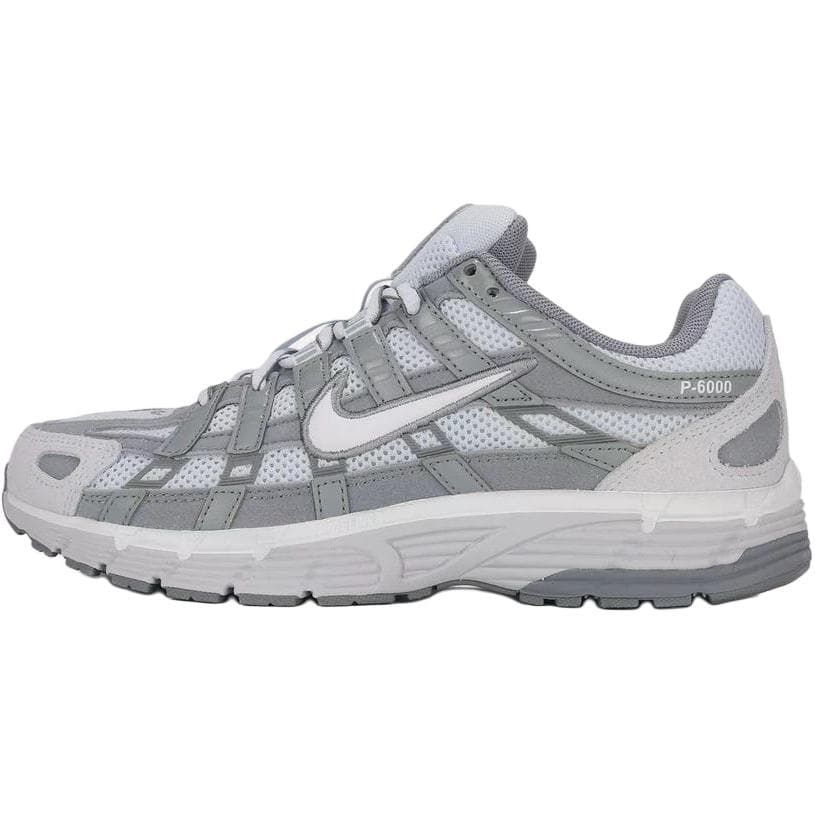 Кроссовки для бега NIKE P 6000 Беговые кроссовки Low Топ Серый Белый Женские - изображение 1