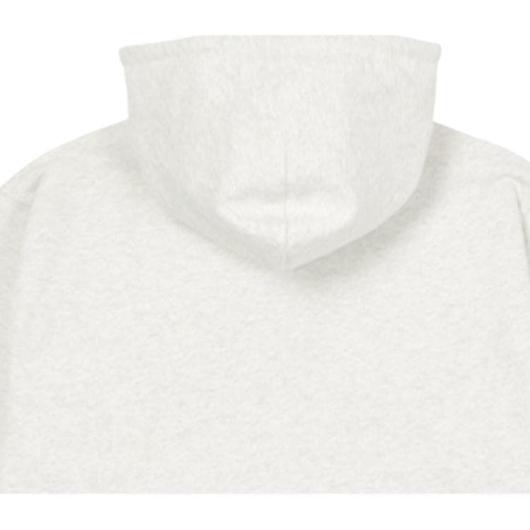 Худи PALACE FW21 ULTIMO Puff Drop Shadow Hood Light Grey Marl Logo - изображение 3