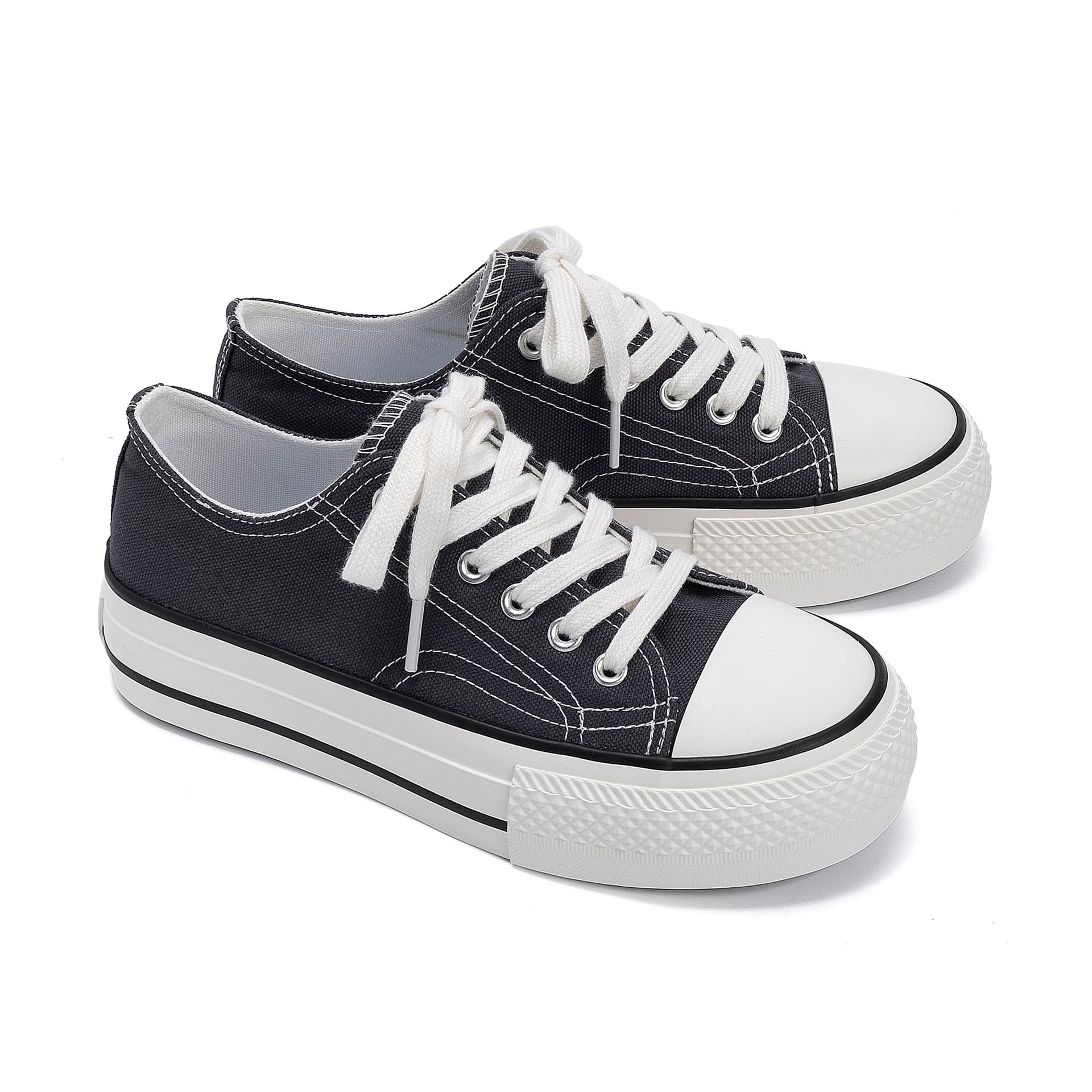 Кеды HUANQIU Canvas Shoes Low Top Women's - изображение 5