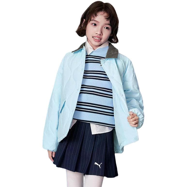 PUMA Sky Blue 81154 Kids Утеплённые куртки - изображение 1