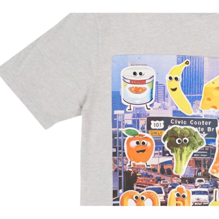 Футболка PALACE Payne T-Shirt Grey Marl T - изображение 3