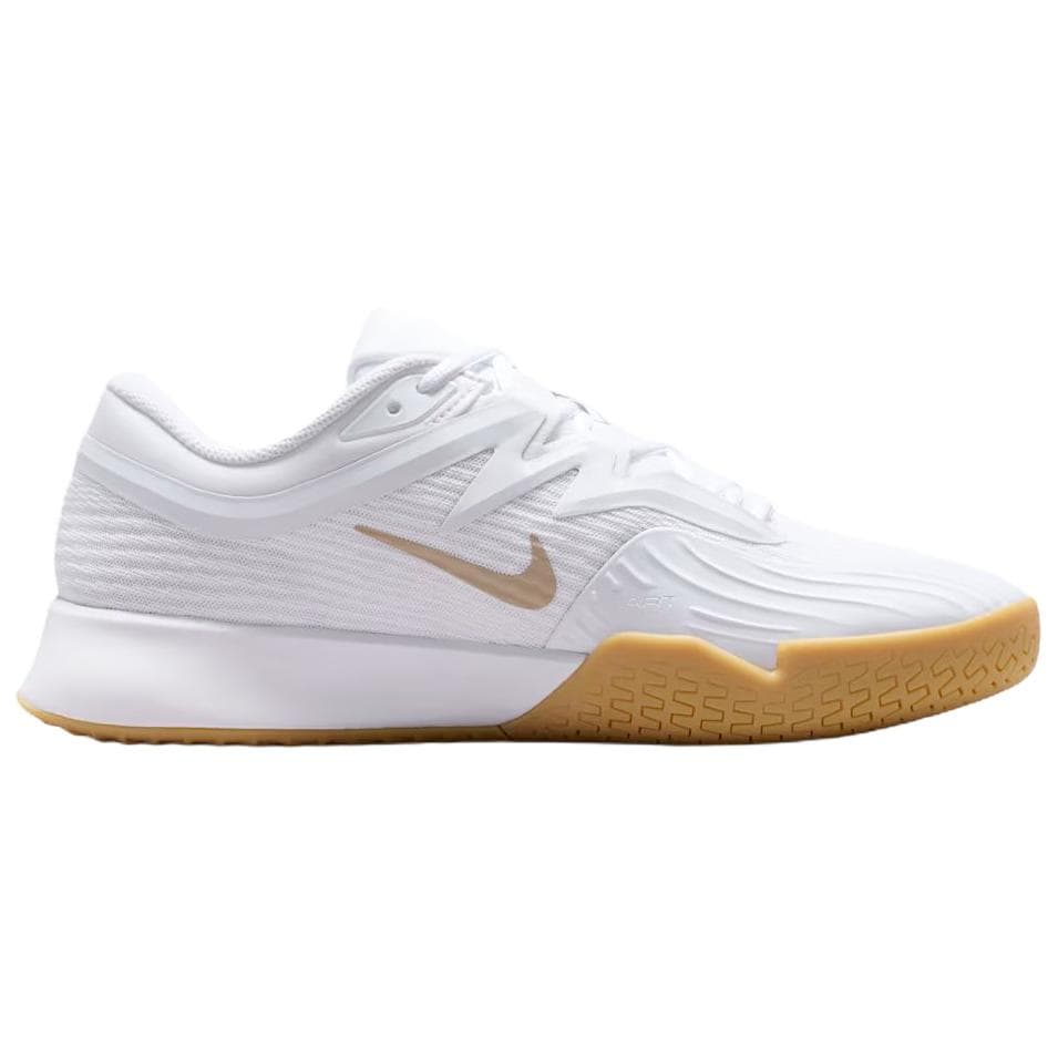 Кроссовки для тенниса Nike Vapor Pro 3 Теннисные кроссовки Низкий топ Белый PEAK Белый Льняная ткань Светло-коричневый Мужской - изображение 2