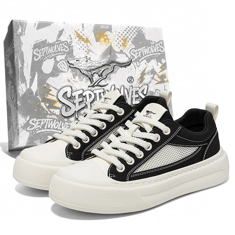 Кеды SEPTWOLVES Low Top Canvas Shoes Men's - изображение 1