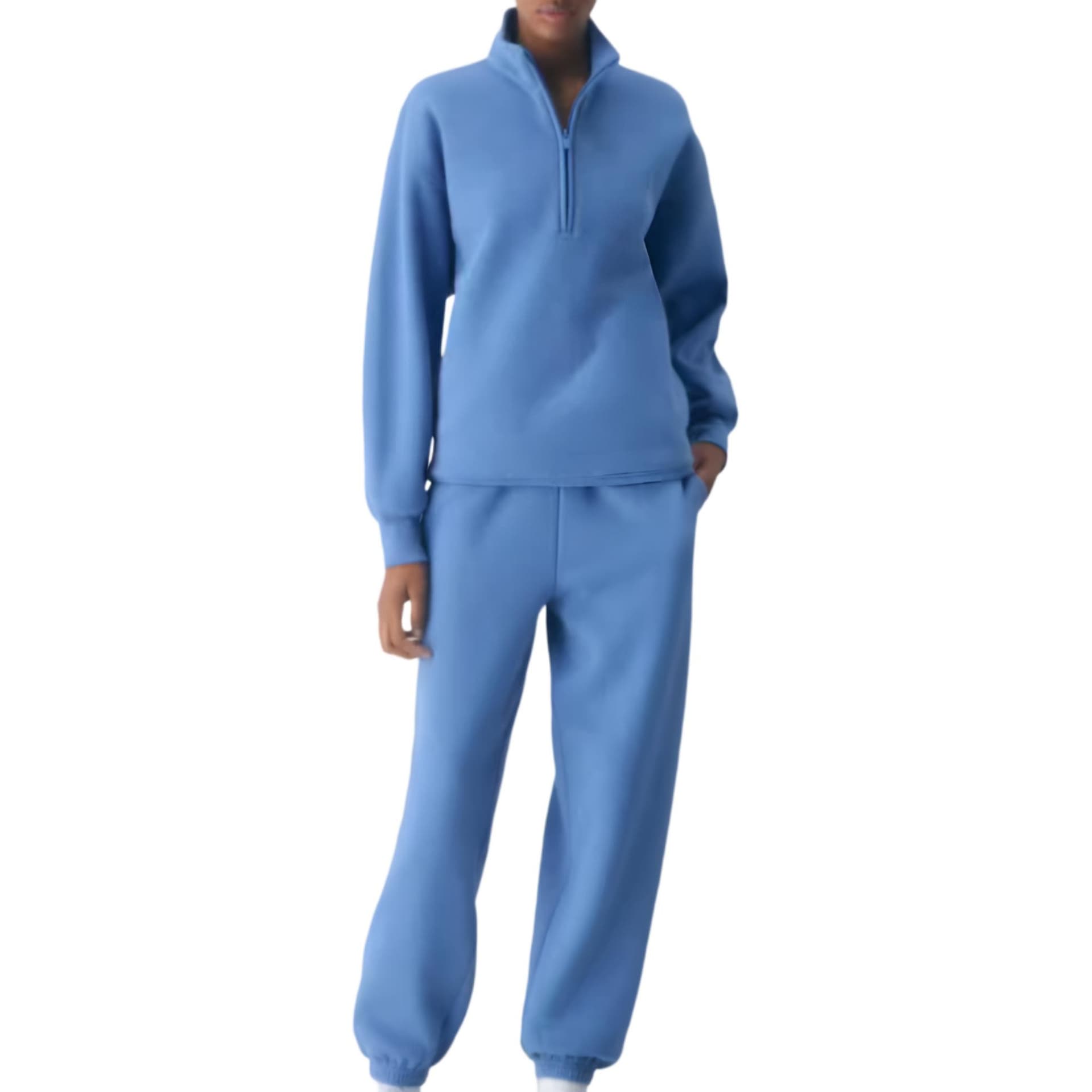 Штаны ARITZIA Уютный флис Mega SweatpantTM с флисовой подкладкой HIGH RISE Однотонные Повседневные Вязаные Спортивные брюки - изображение 1