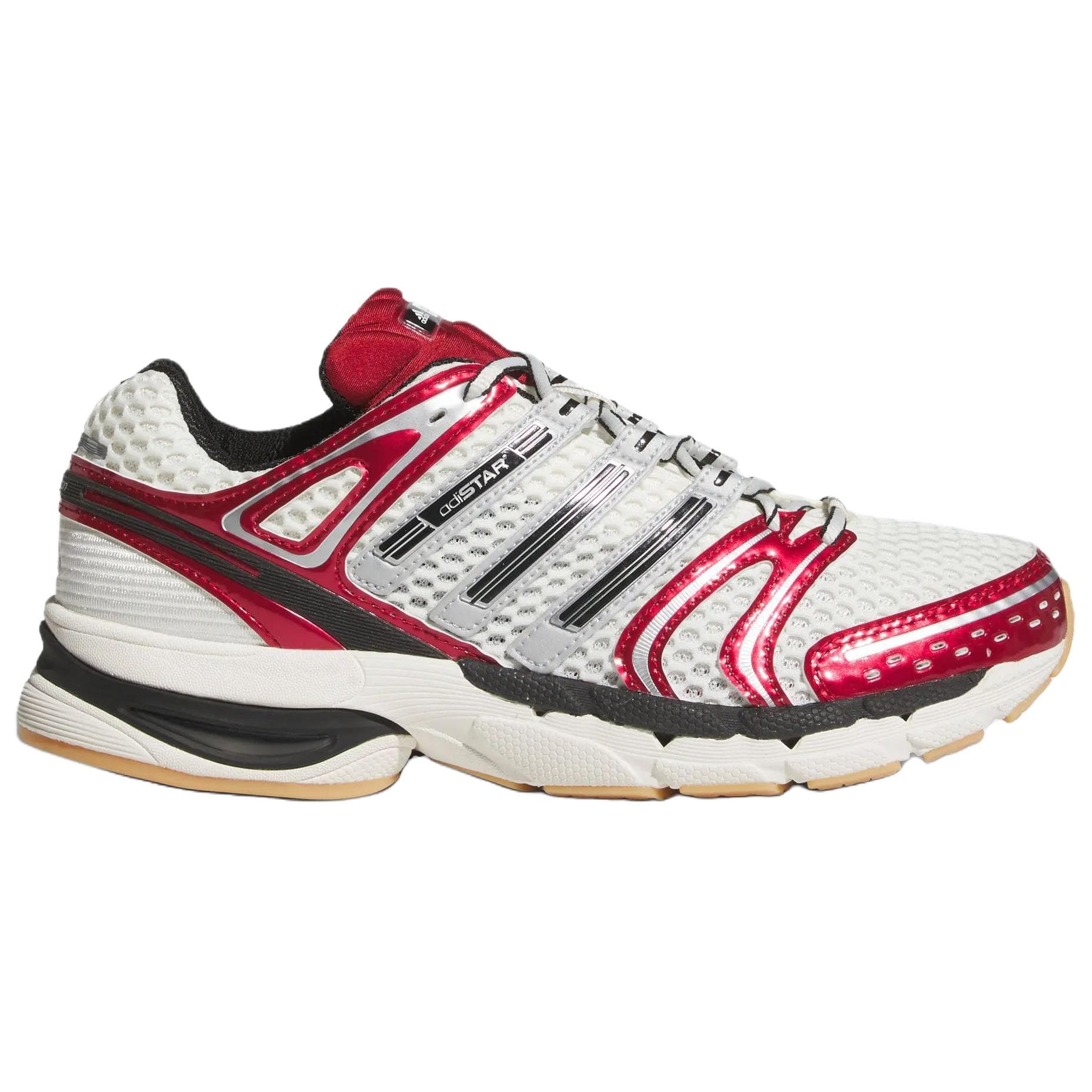 Кроссовки для бега Adidas Adistar Control 5 Беговые кроссовки Нефритовый белый Черный Победа Красный Унисекс - изображение 2