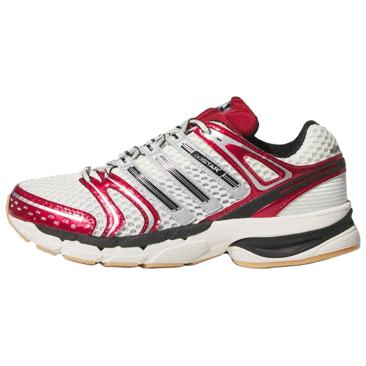 Кроссовки для бега Adidas Adistar Control 5 Беговые кроссовки Нефритовый белый Черный Победа Красный Унисекс - изображение 1
