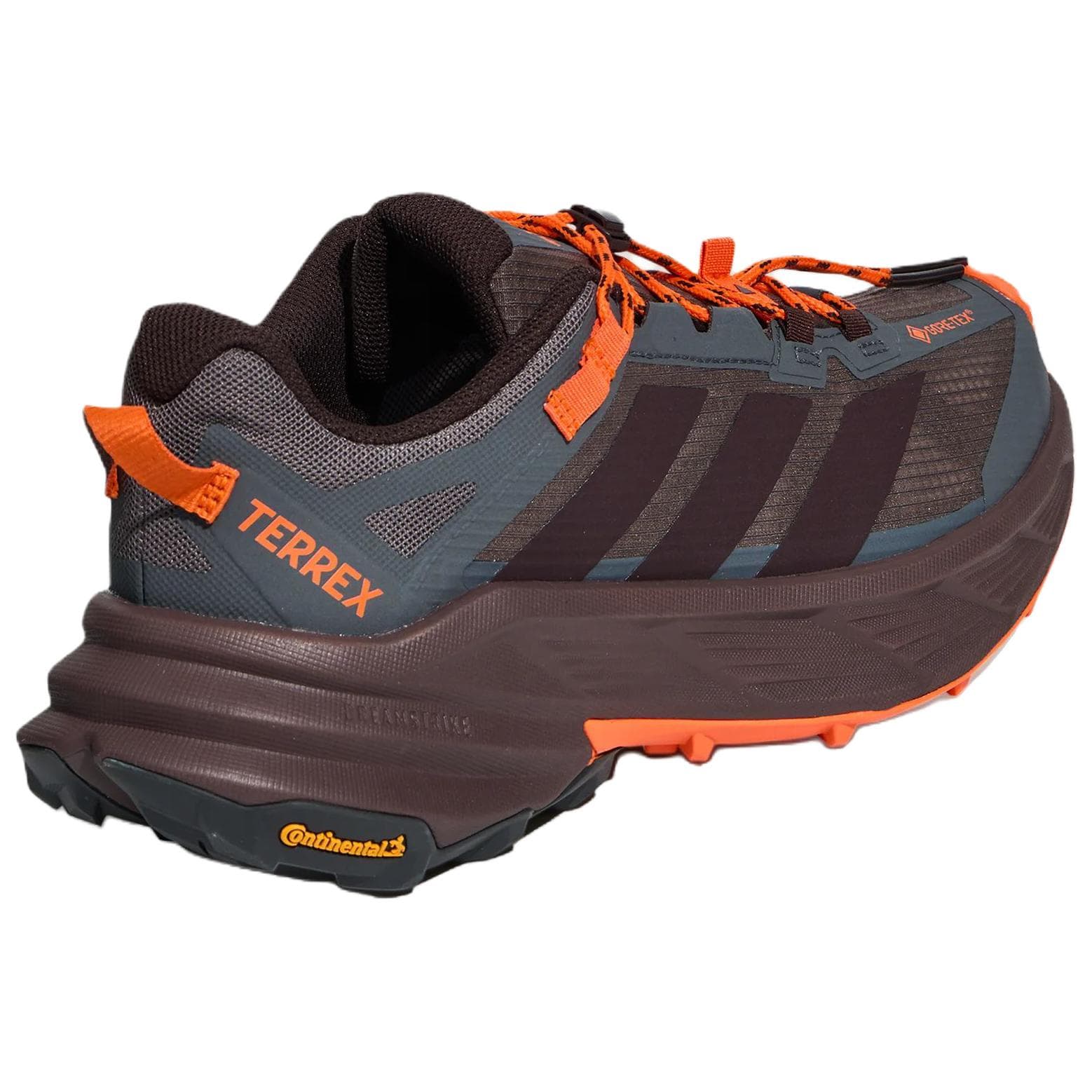 Кроссовки adidas Terrex FREEHIKER SL Альпинистские и треккинговые ботинки Угольно-серый Темно-кофейный Impact Апельсин Унисекс - изображение 4